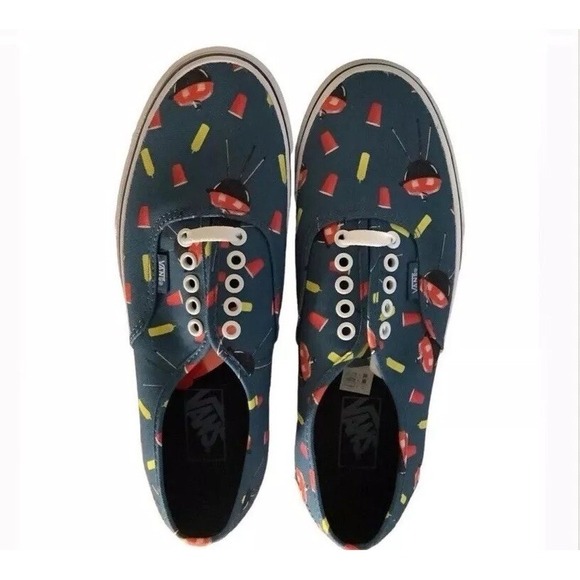 NWT Vans‎ Authentic Blue Ashes/True White Ankle-High Canvas Size 8 Men main image 8